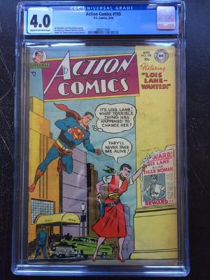 Action Comics #195 CGC 4.0 cr/ow