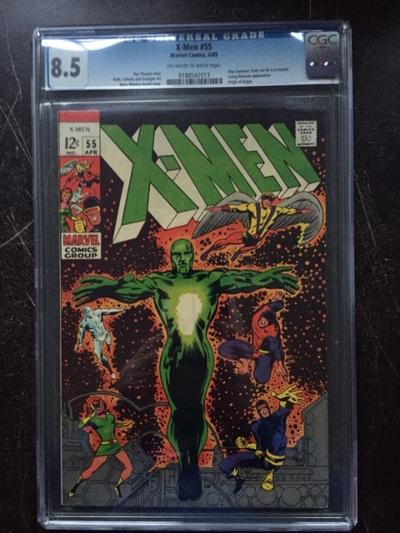 X-Men #55 CGC 8.5 ow/w