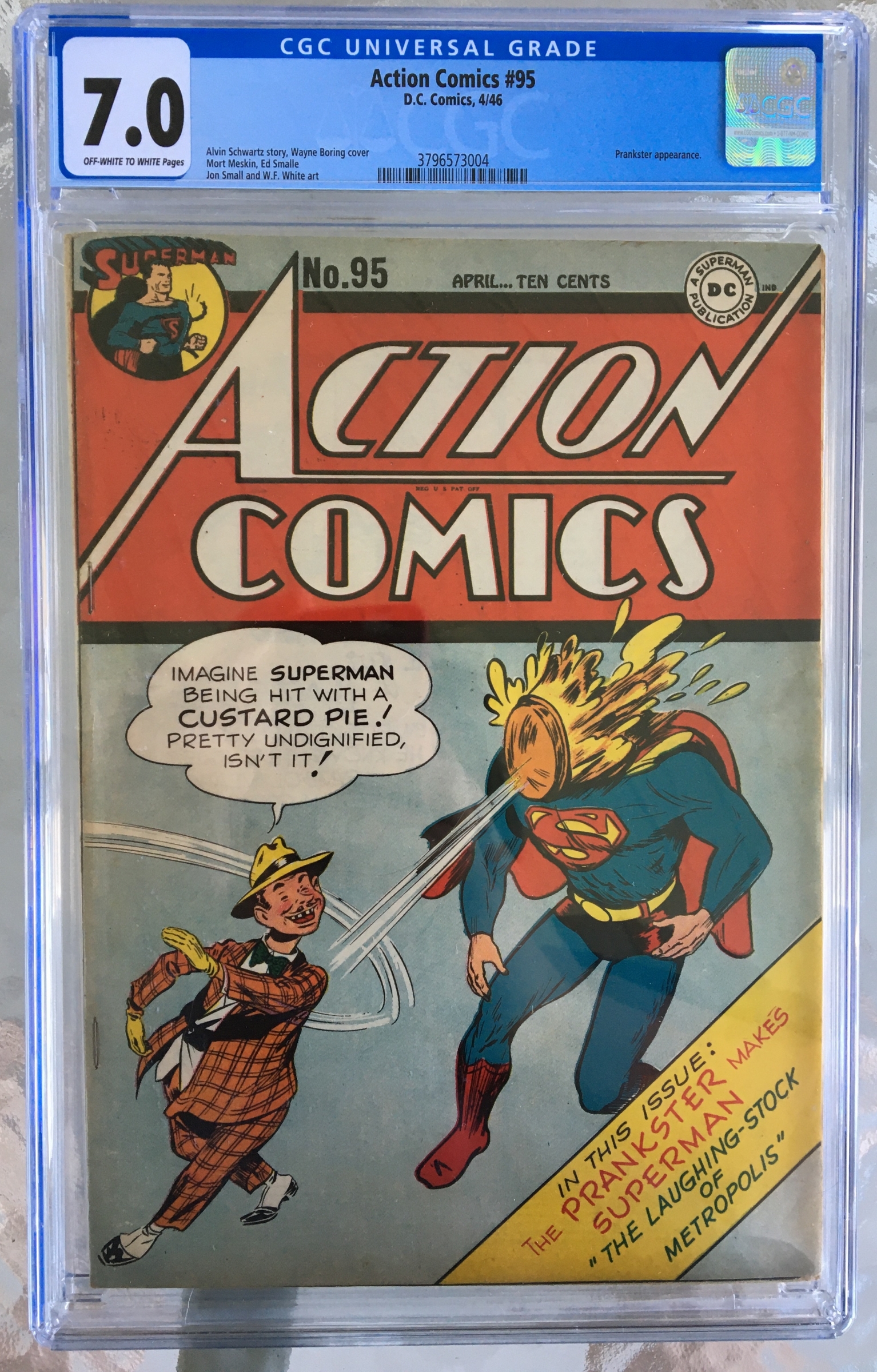 Action Comics #95 CGC 7.0 ow/w