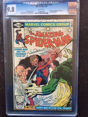 Amazing Spider-Man #217 CGC 9.8 w