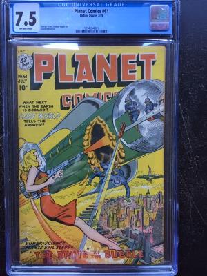 Planet Comics #61 CGC 7.5 ow