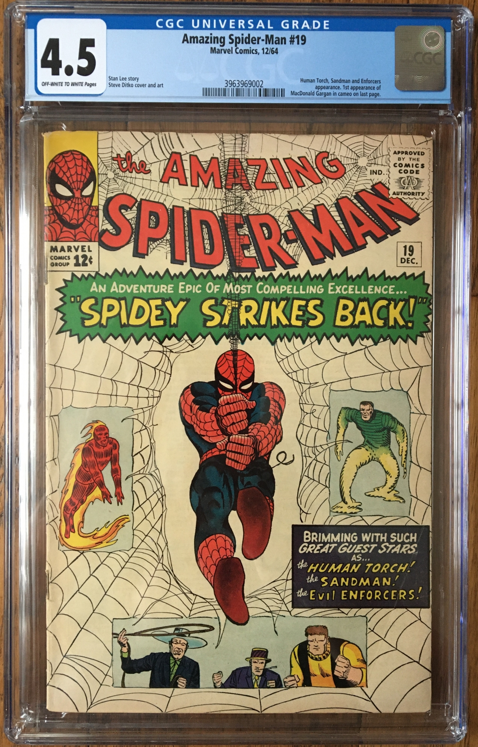 Amazing Spider-Man #19 CGC 4.5 ow/w