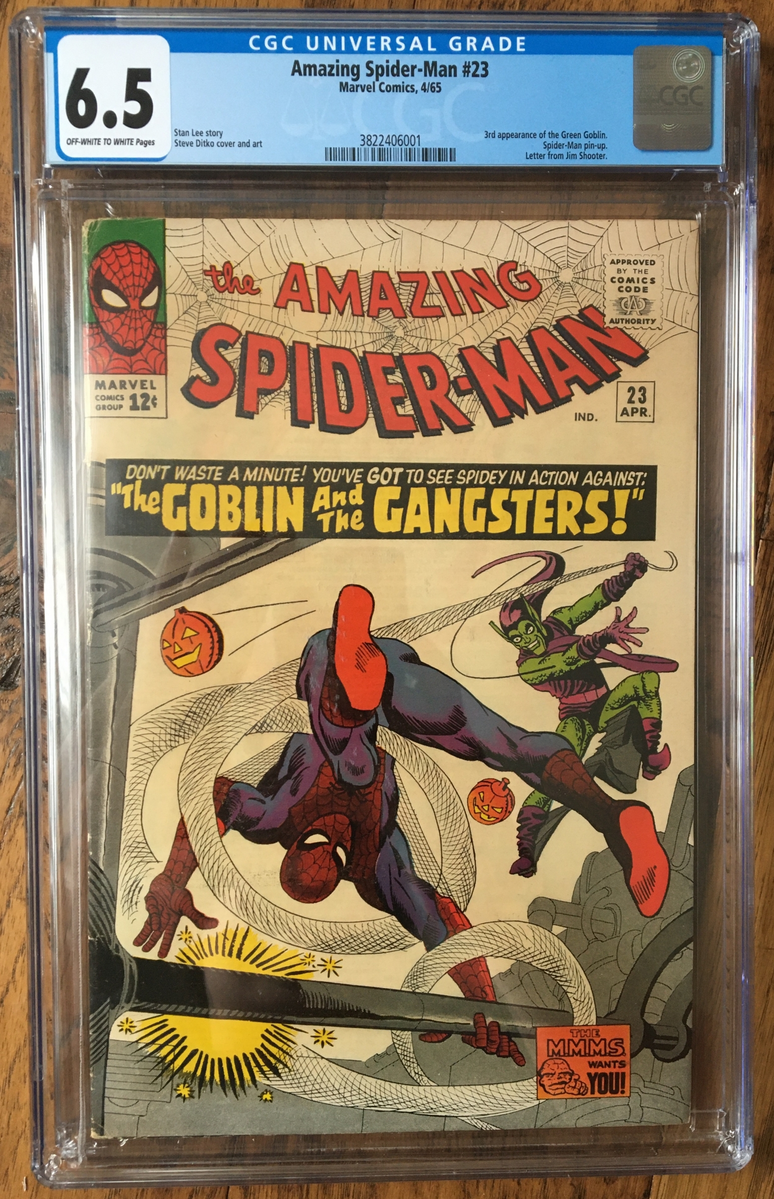 Amazing Spider-Man #23 CGC 6.5 ow/w