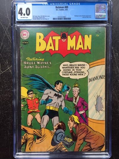 Batman #89 CGC 4.0 ow