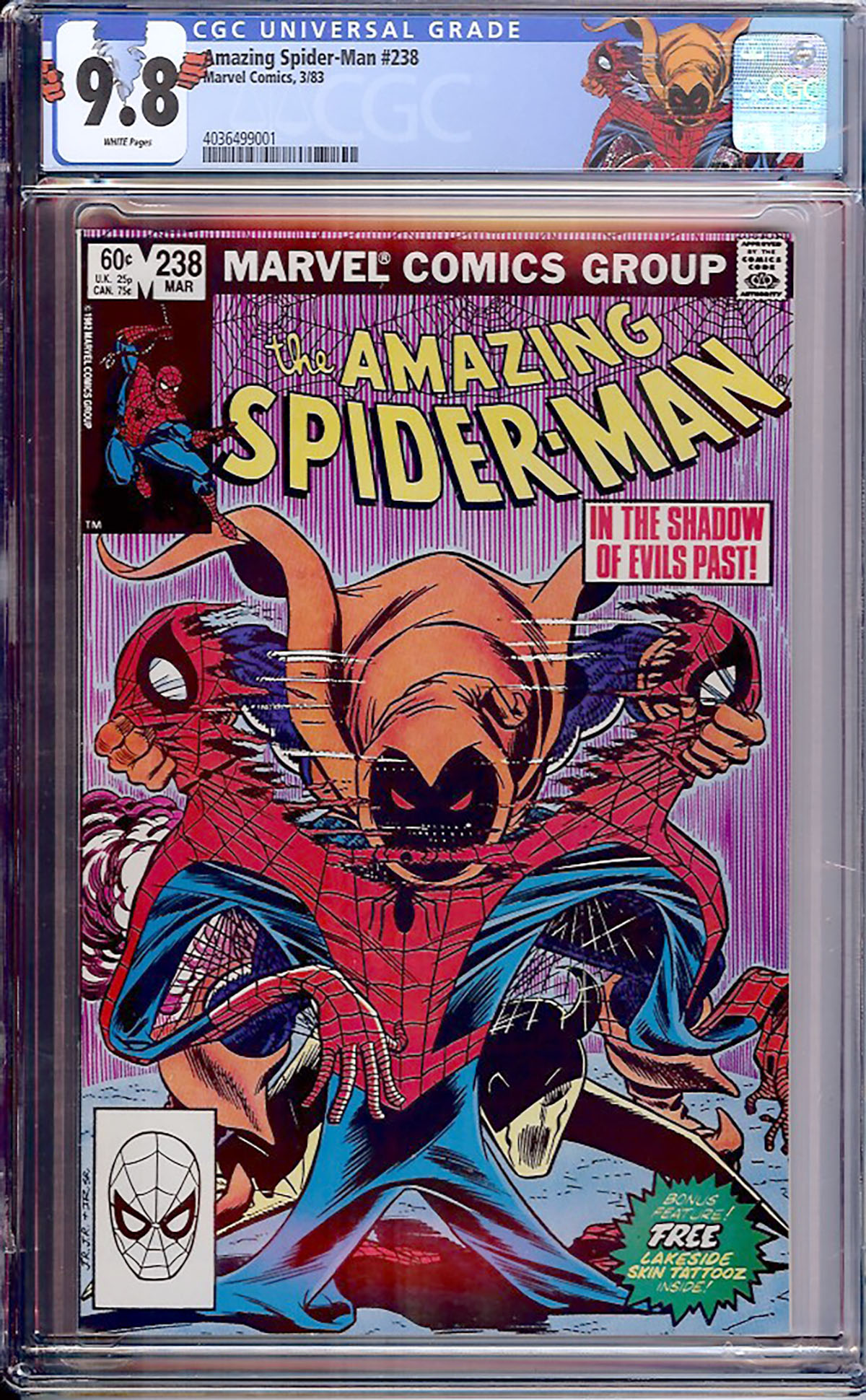Amazing Spider-Man #238 CGC 9.8 w