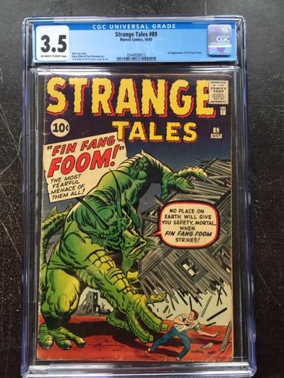 Strange Tales #89 CGC 3.5 ow/w