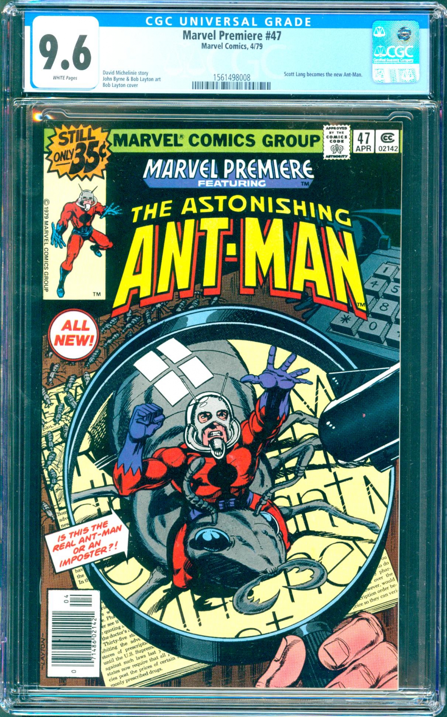 Marvel Premiere #47 CGC 9.6 w