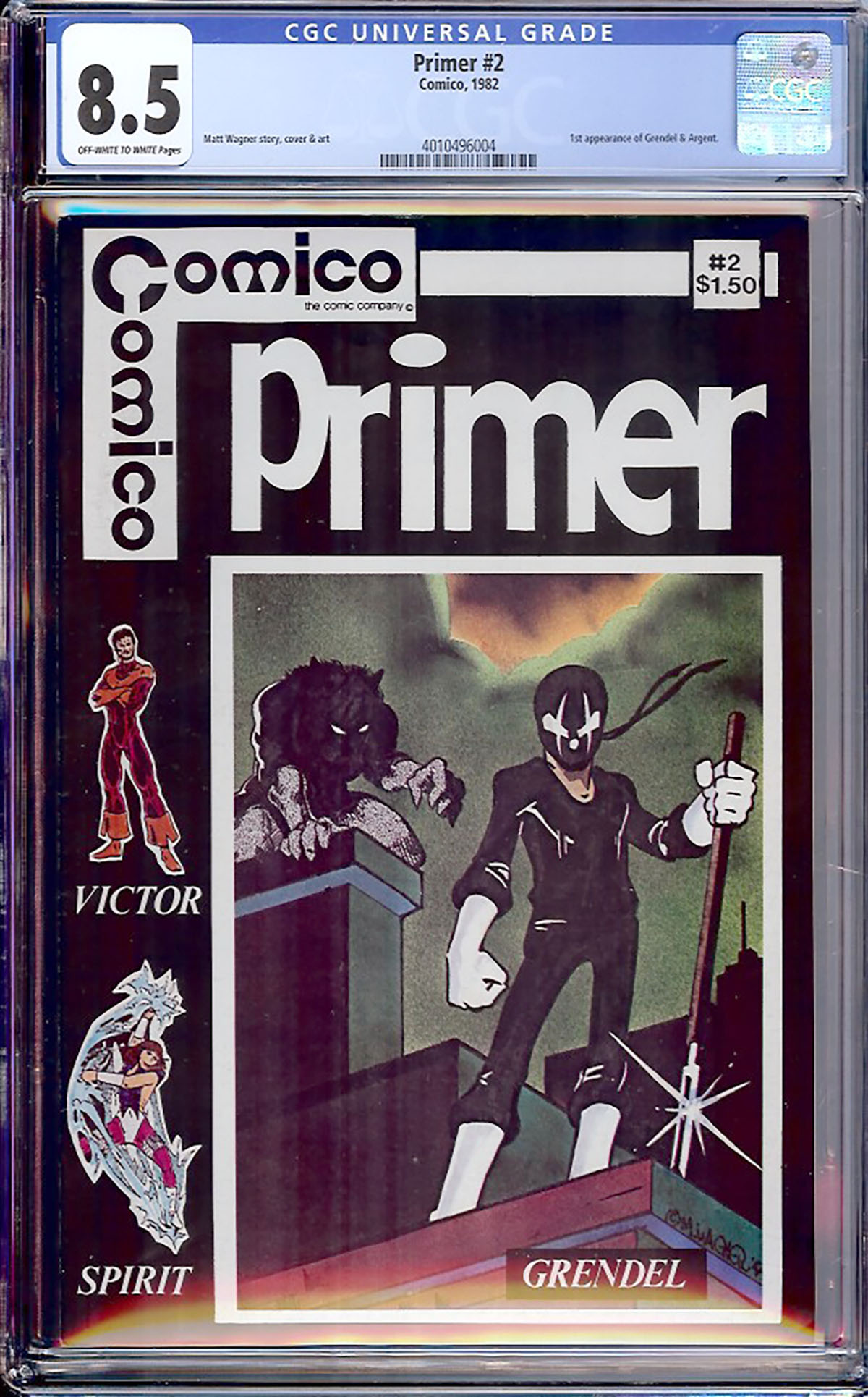 Primer #2 CGC 8.5 w