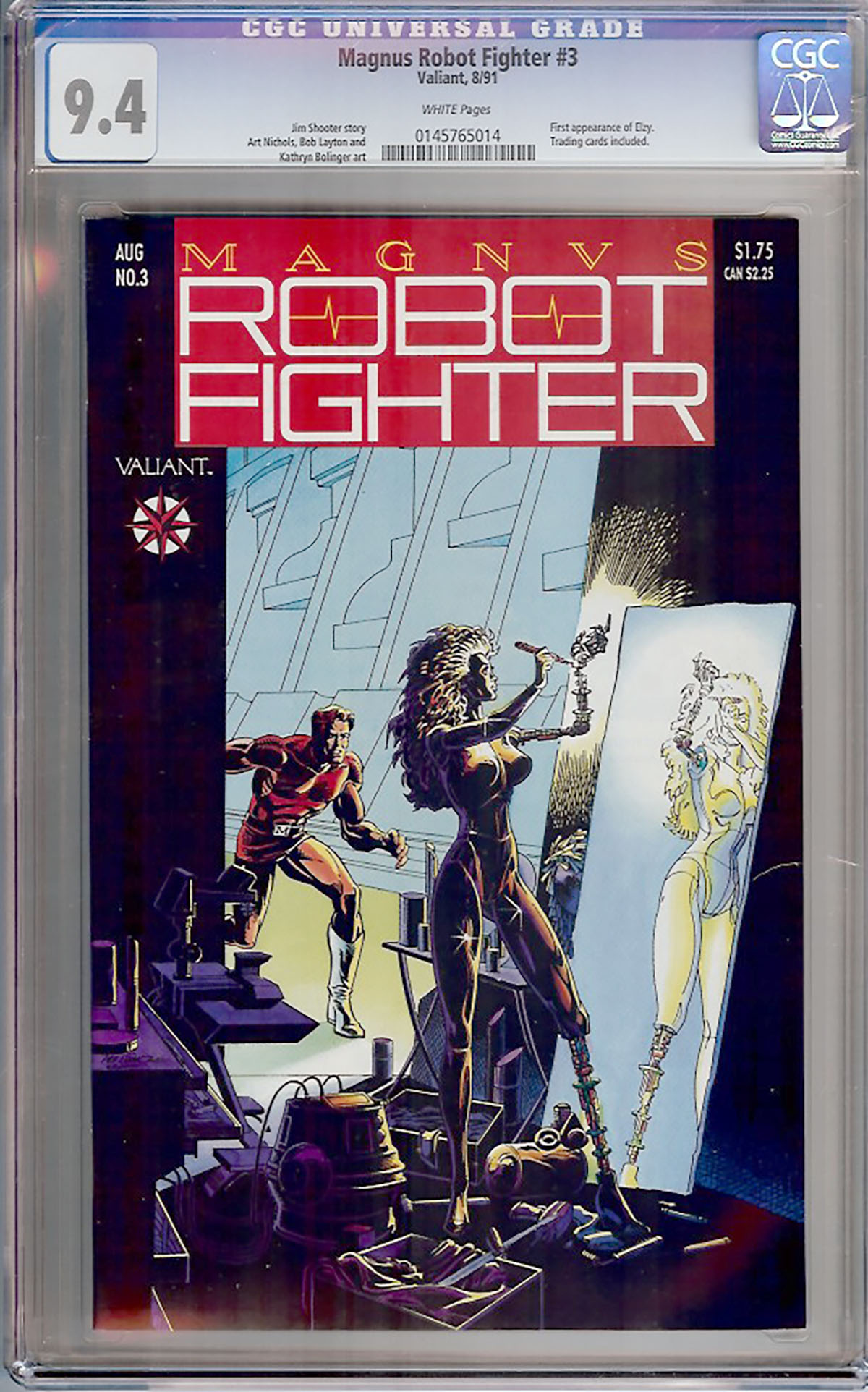 Magnus Robot Fighter #3 CGC 9.4 w