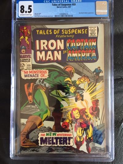 Tales of Suspense #89 CGC 8.5 ow/w