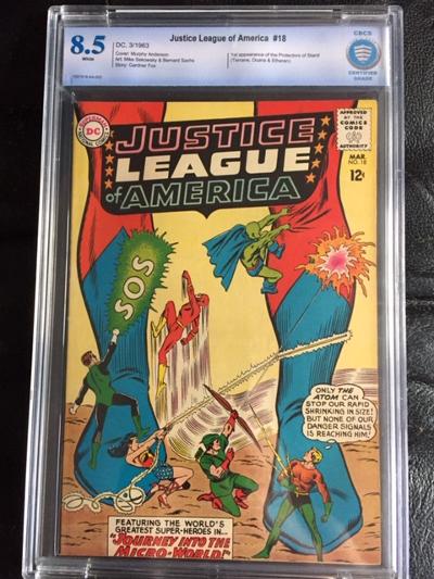 Justice League of America #18 CGC 8.5 w