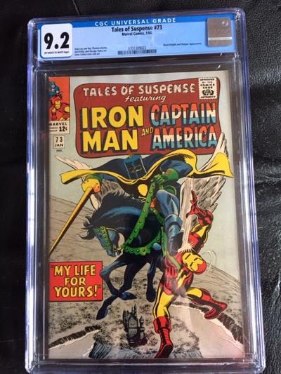 Tales of Suspense #73 CGC 9.2 ow/w