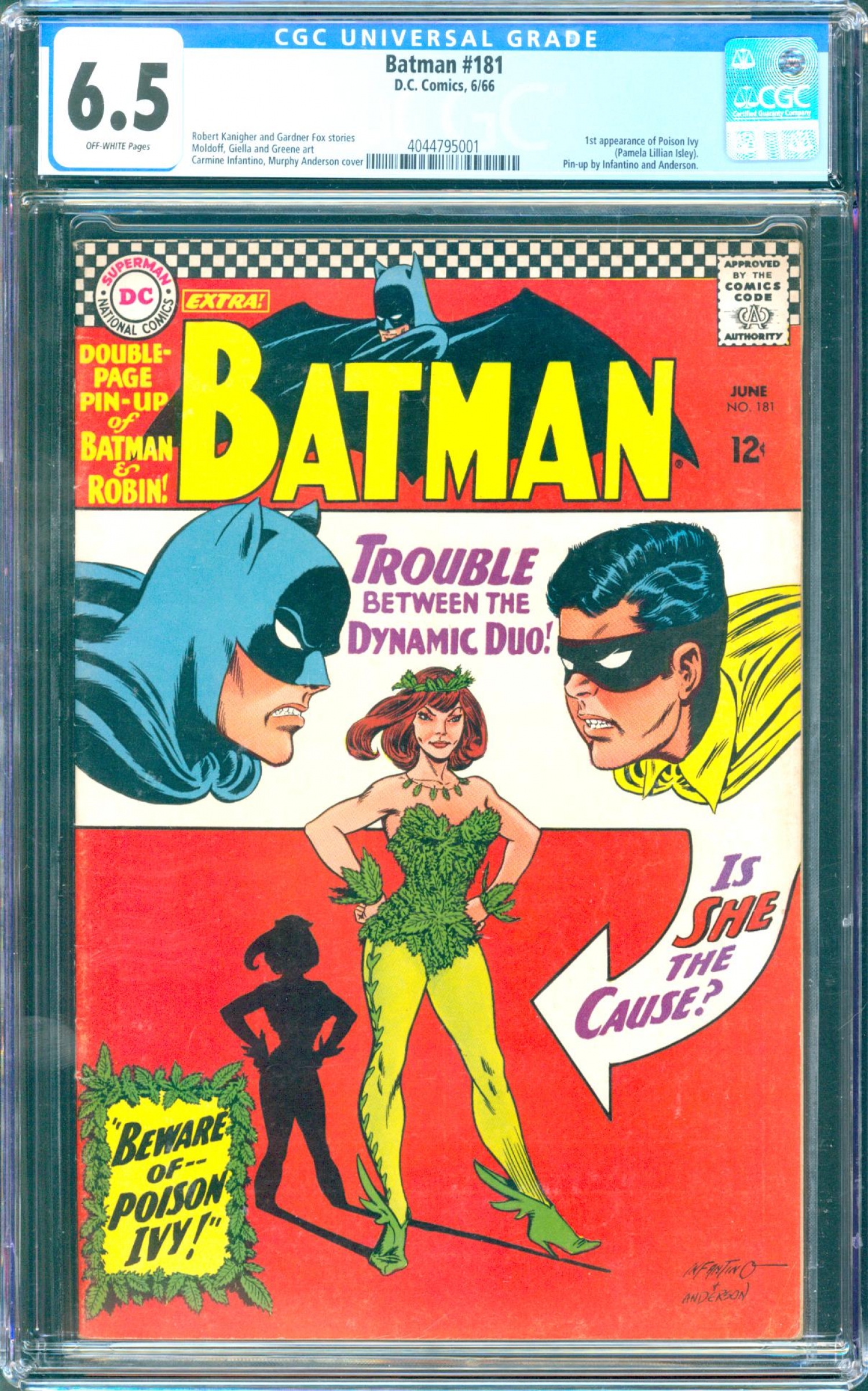 Batman #181 CGC 6.5 ow