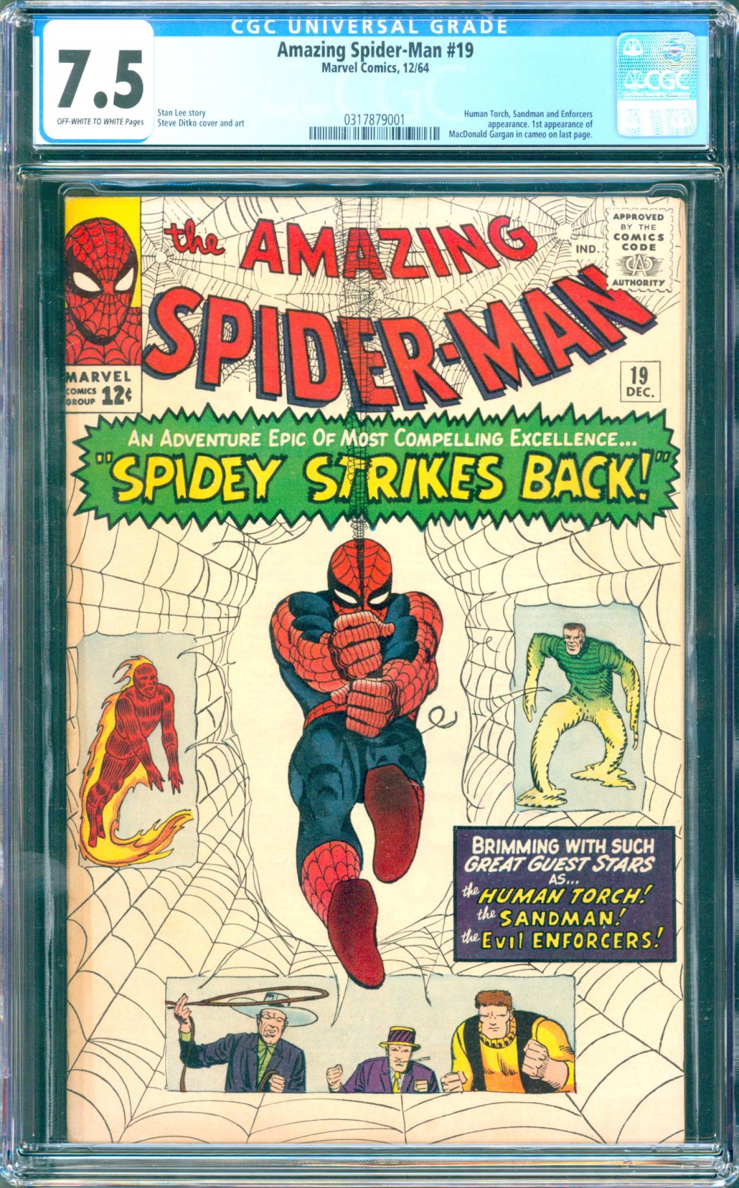 Amazing Spider-Man #19 CGC 7.5 ow/w