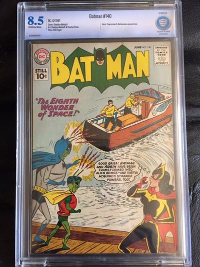 Batman #140 CBCS 8.5 ow/w