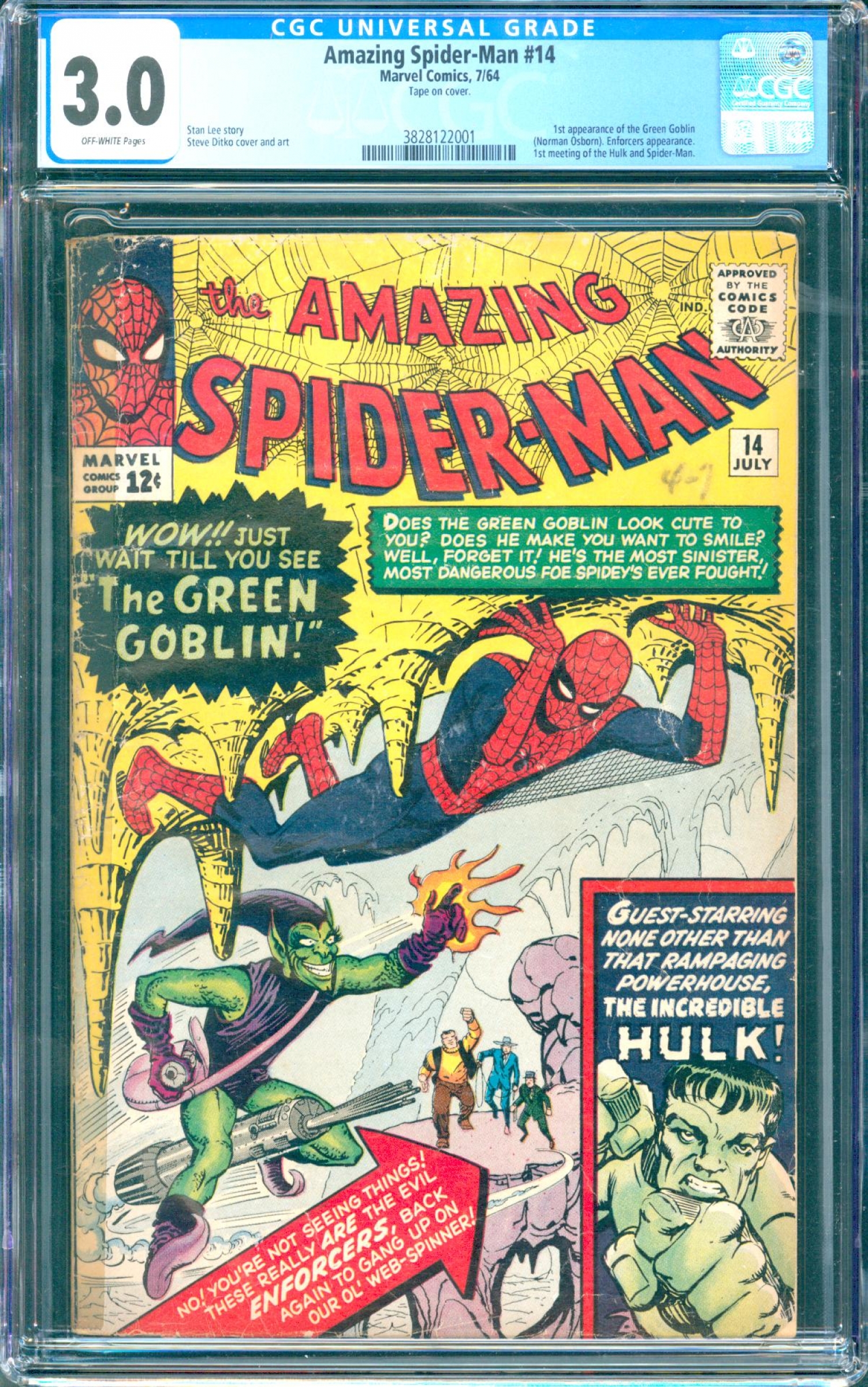 Amazing Spider-Man #14 CGC 3.0 ow