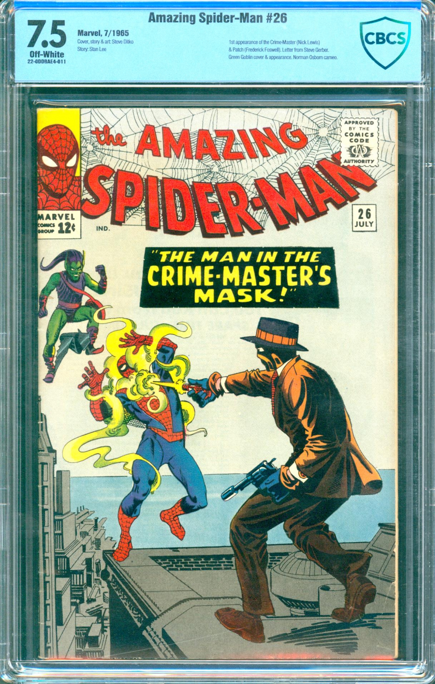 Amazing Spider-Man #26 CBCS 7.5 ow