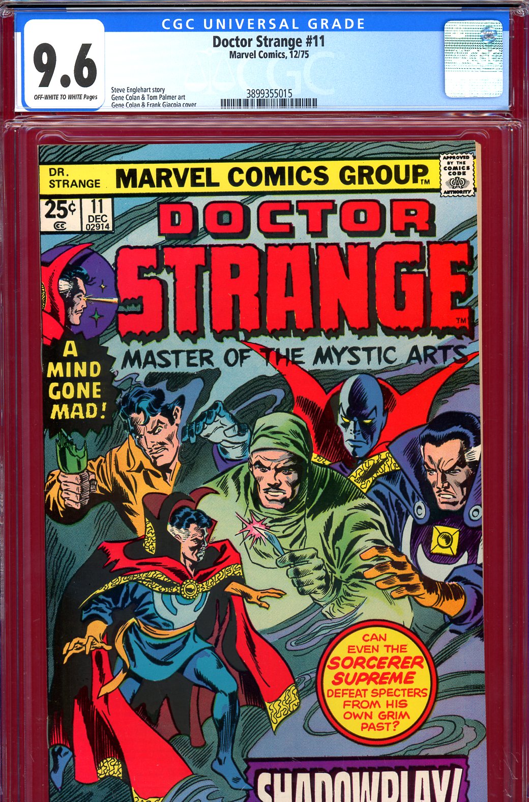 Doctor Strange #11 CGC 9.6 ow/w