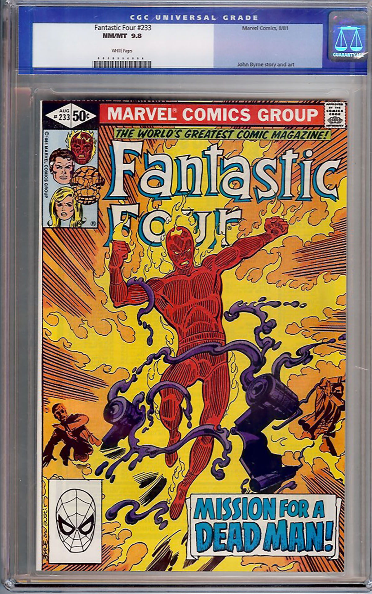 Fantastic Four #233 CGC 9.8 w