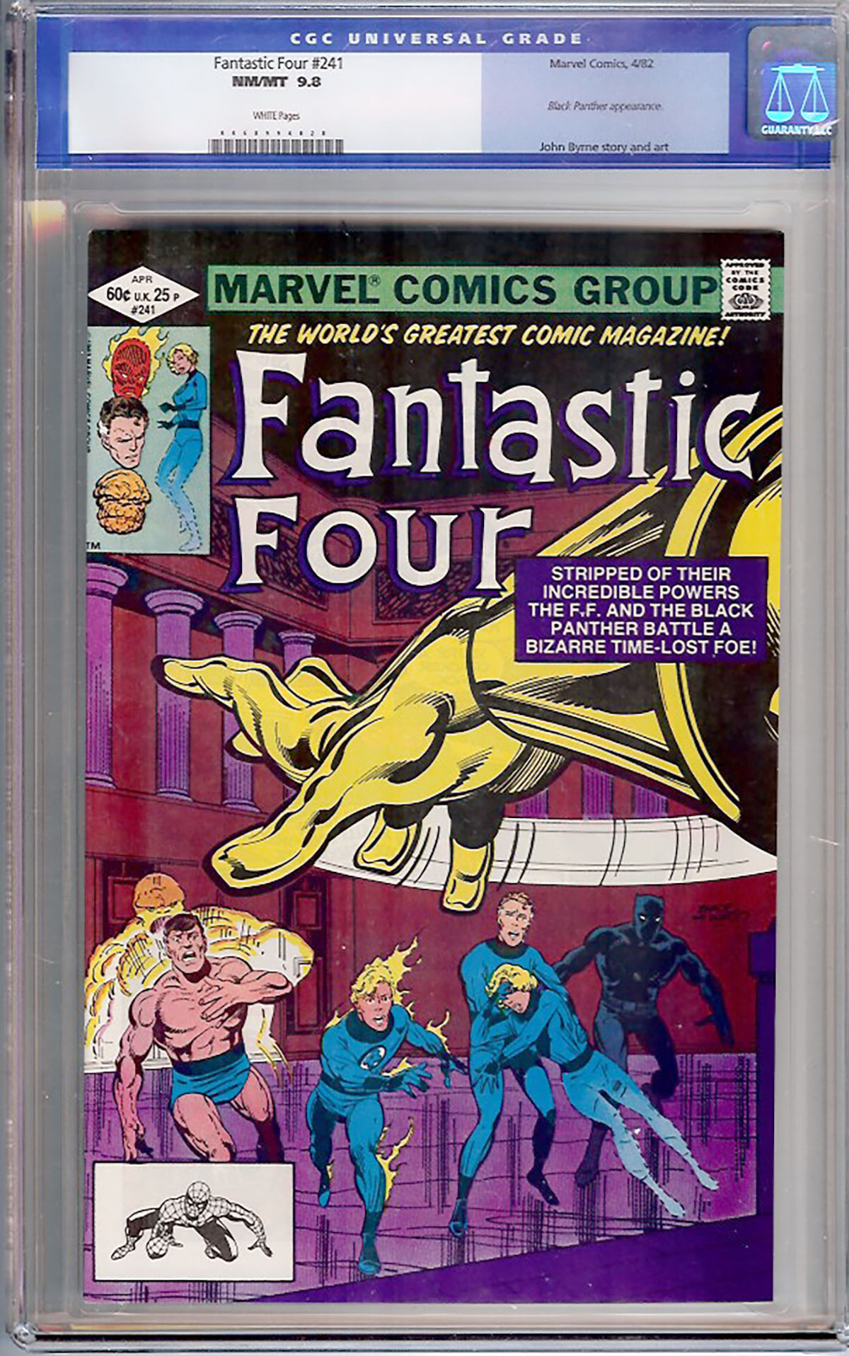 Fantastic Four #241 CGC 9.8 w
