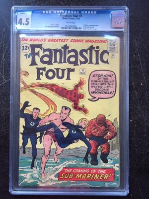Fantastic Four #4 CGC 4.5 w