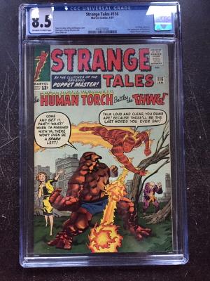 Strange Tales #116 CGC 8.5 ow/w