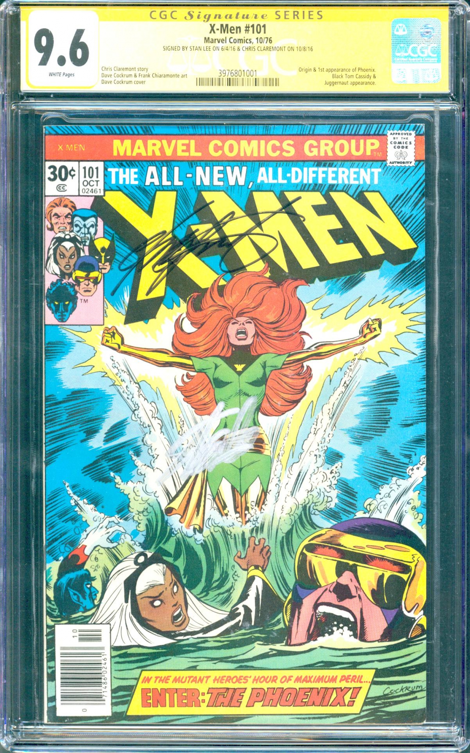 X-Men #101 CGC 9.6 w CGC Signature SERIES
