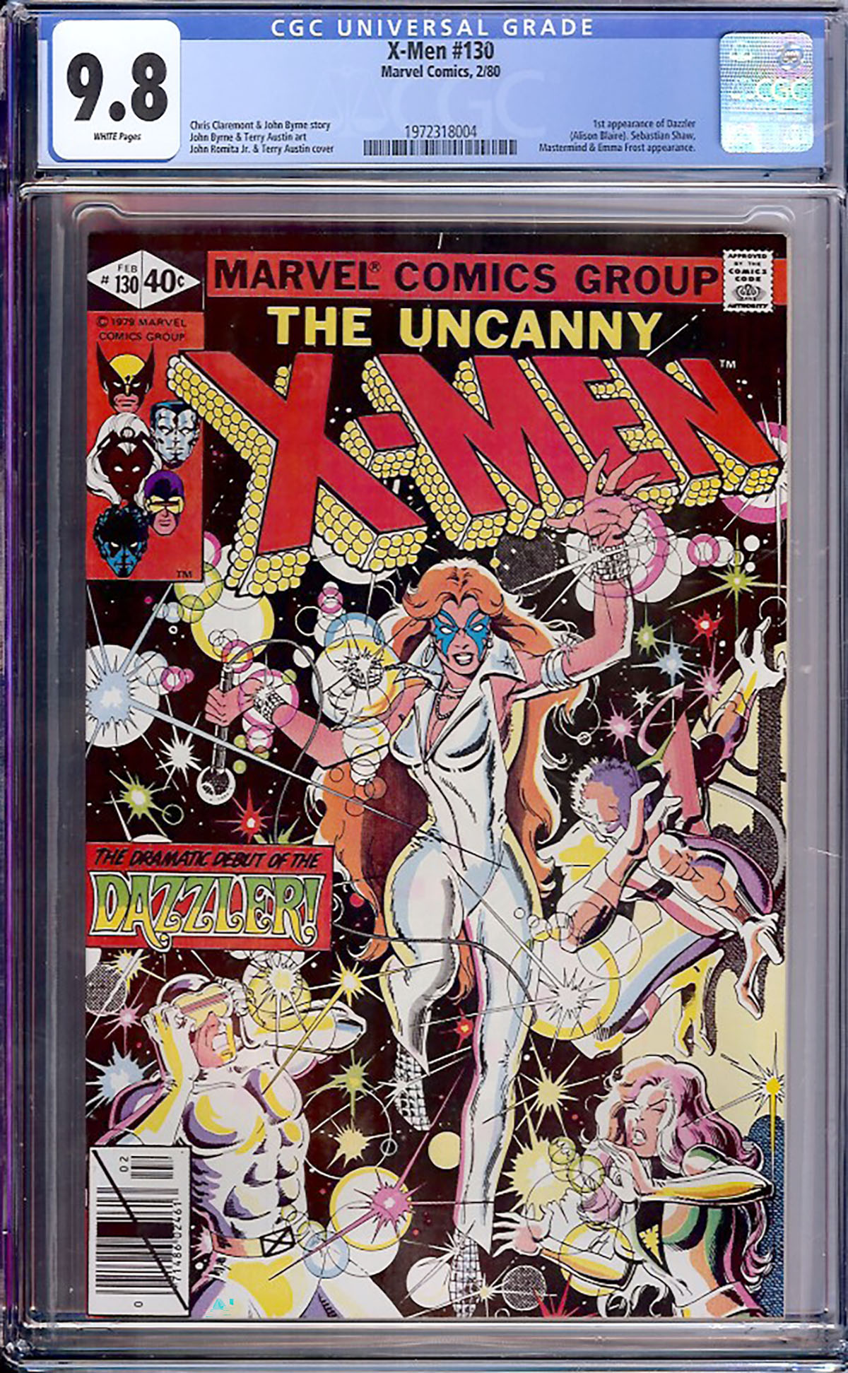 X-Men #130 CGC 9.8 w