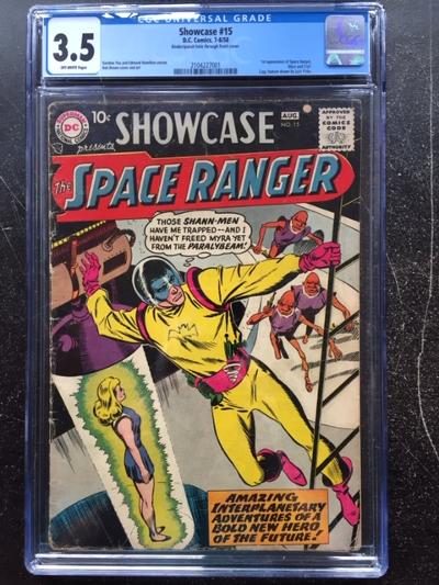 Showcase #15 CGC 3.5 ow