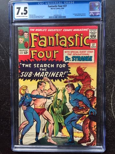 Fantastic Four #27 CGC 7.5 ow/w