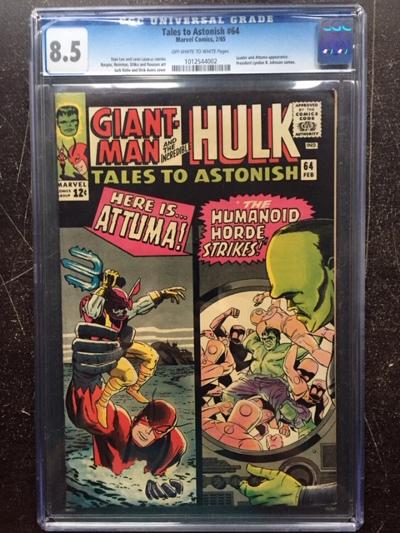 Tales to Astonish #64 CGC 8.5 ow/w