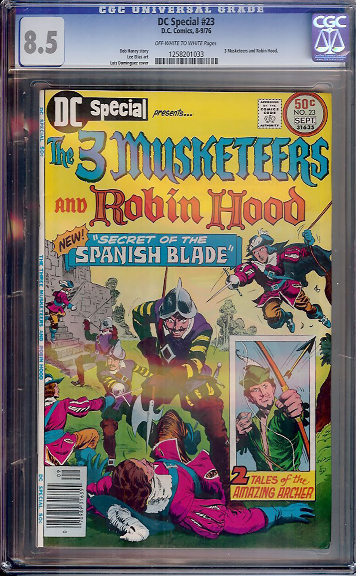 DC Special #23 CGC 8.5 w