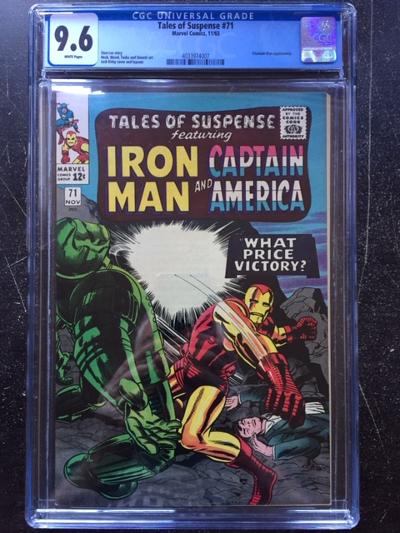 Tales of Suspense #71 CGC 9.6 w