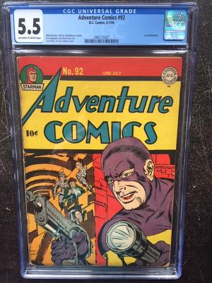 Adventure Comics #92 CGC 5.5 ow/w