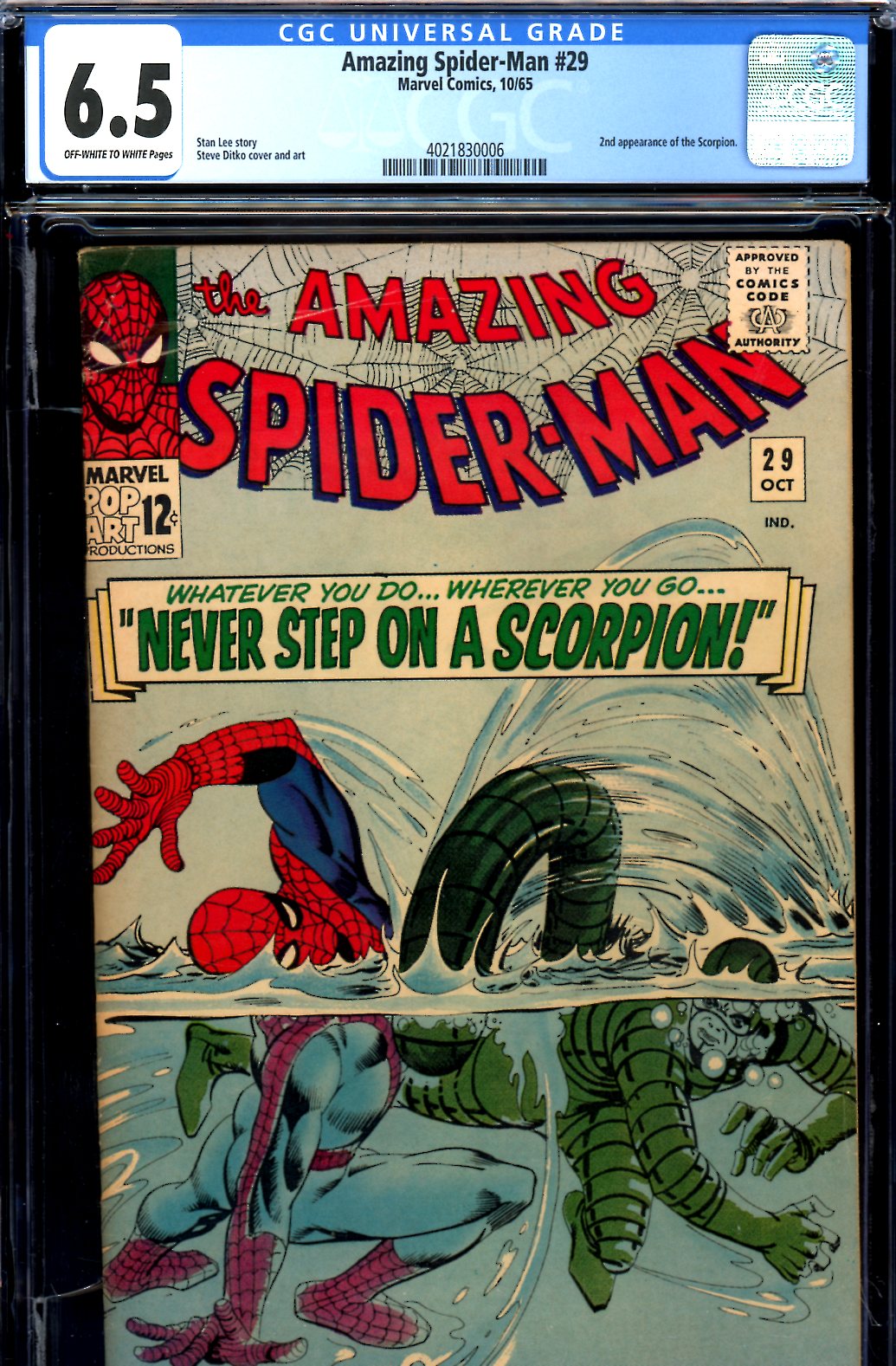 Amazing Spider-Man #29 CGC 6.5 ow/w
