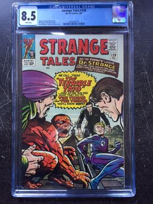 Strange Tales #129 CGC 8.5 w