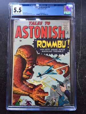 Tales to Astonish #19 CGC 5.5 ow/w