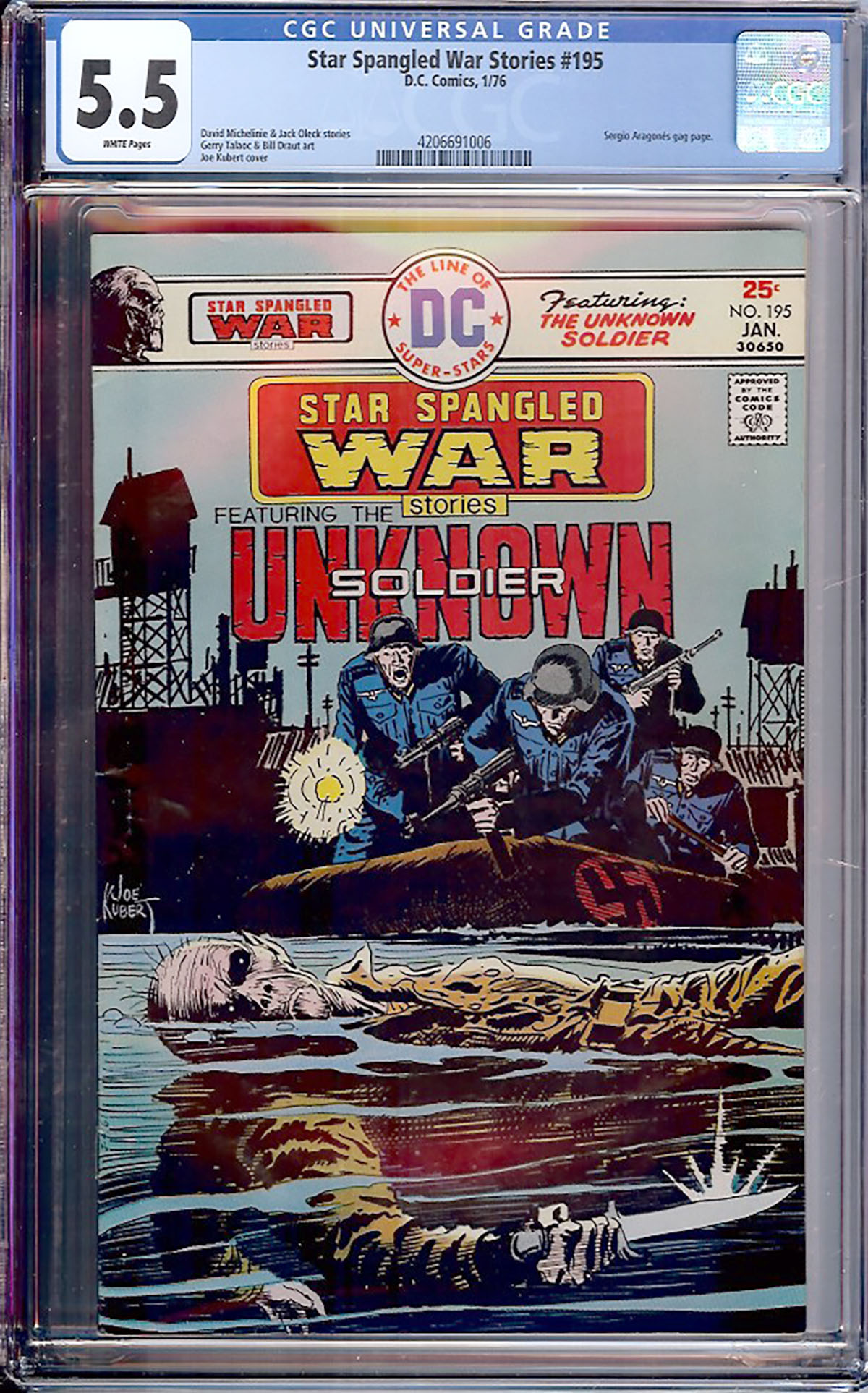 Star Spangled War Stories #195 CGC 5.5 w