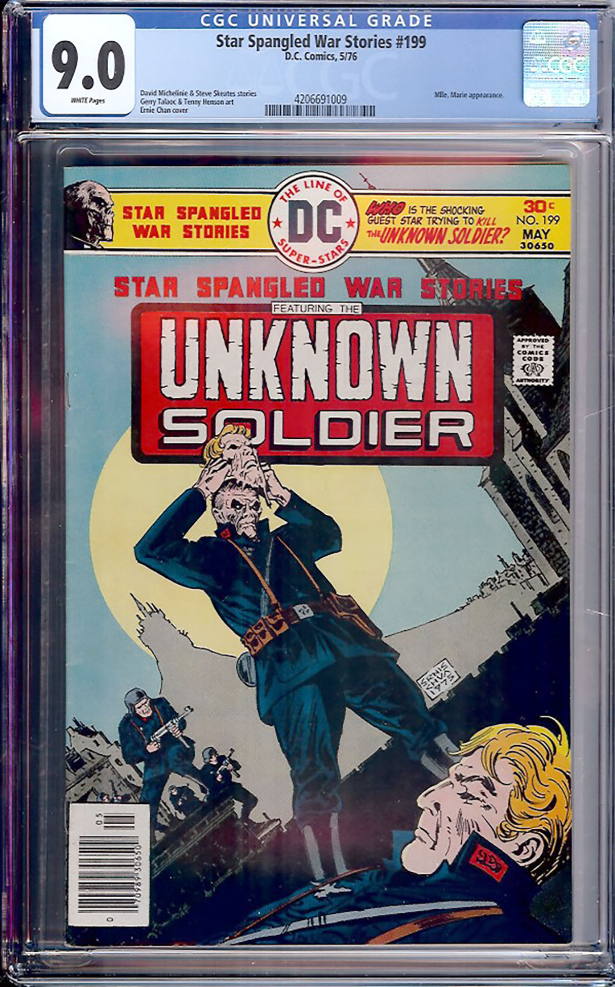 Star Spangled War Stories #199 CGC 9.0 w