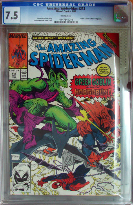 Amazing Spider-Man #312 CGC 7.5 w