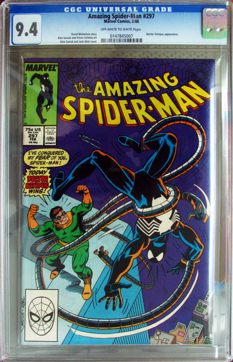 Amazing Spider-Man #297 CGC 9.4 ow/w