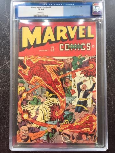 Marvel Mystery Comics #68 CGC 6.0 ow