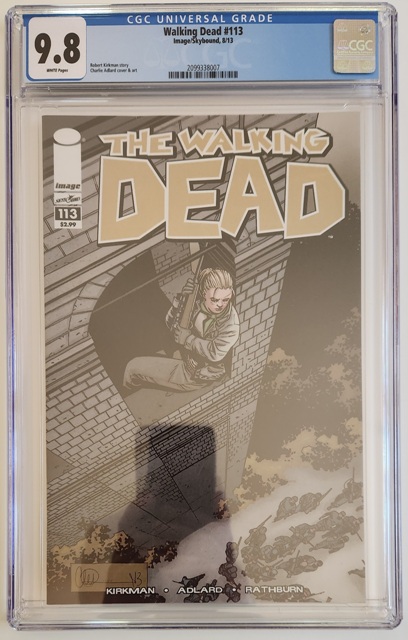 Walking Dead #113 CGC 9.8 w