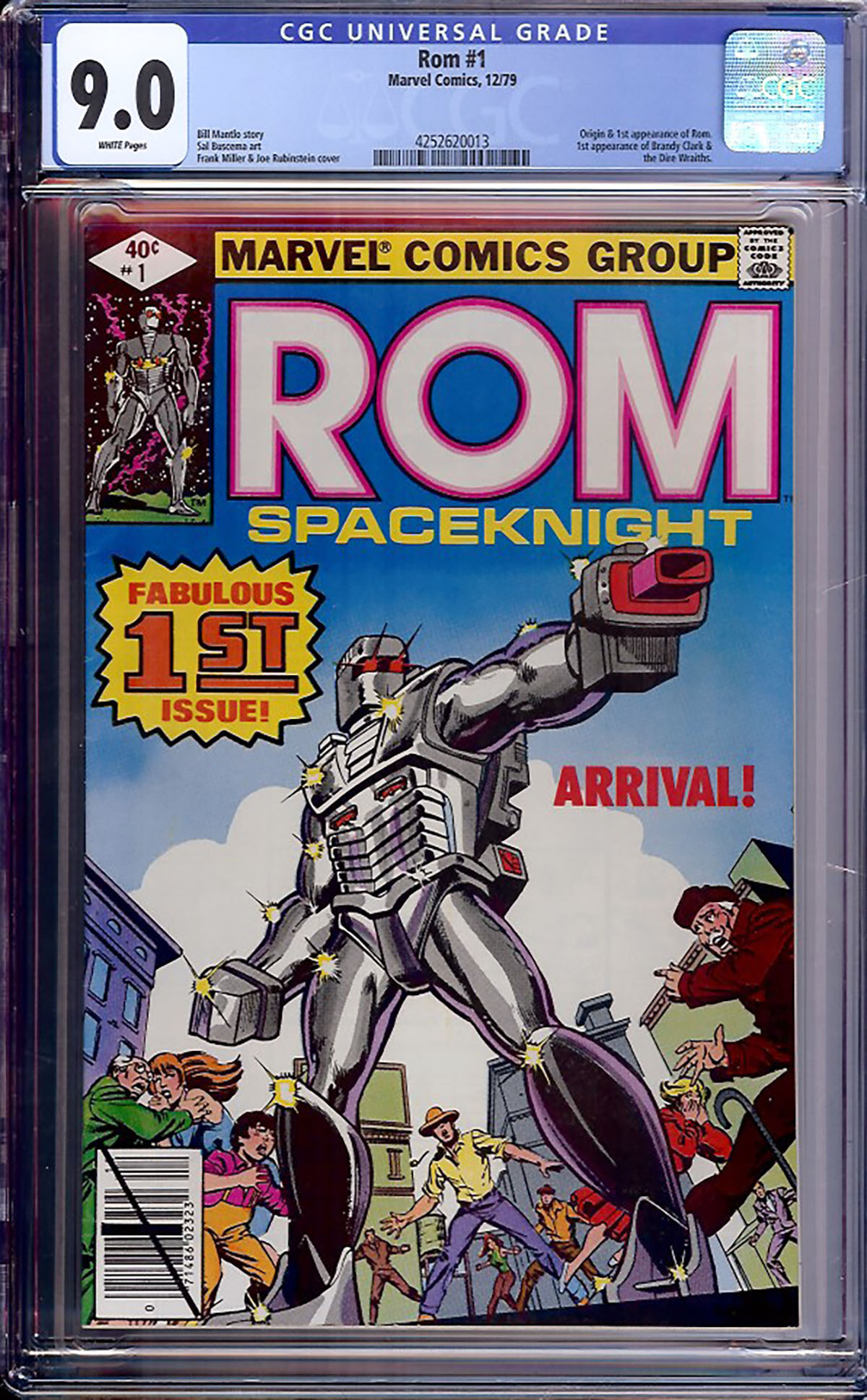 Rom #1 CGC 9.0 w