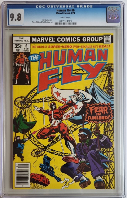 Human Fly #6 CGC 9.8 w