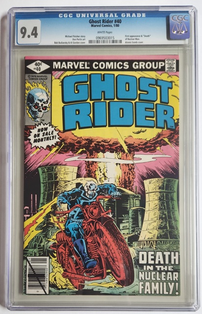 Ghost Rider #40 CGC 9.4 w