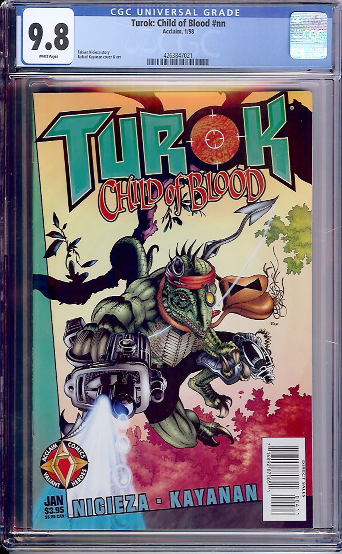 Turok: Child of Blood #1 CGC 9.8 w