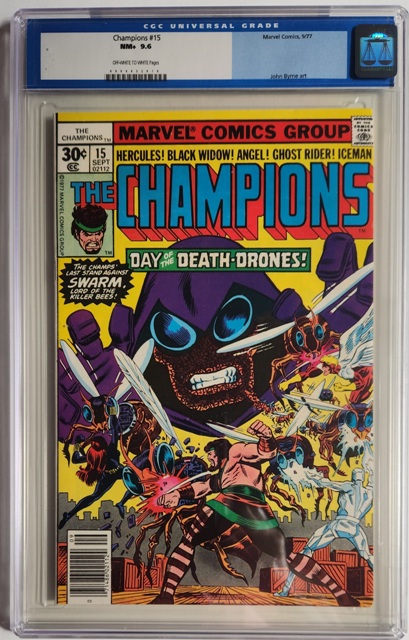 Champions #15 CGC 9.6 ow/w