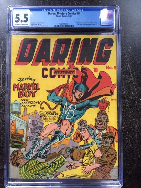 Daring Mystery Comics #6 CGC 5.5 ow/w