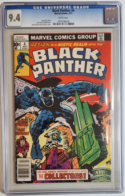 Black Panther #4 CGC 9.4 w
